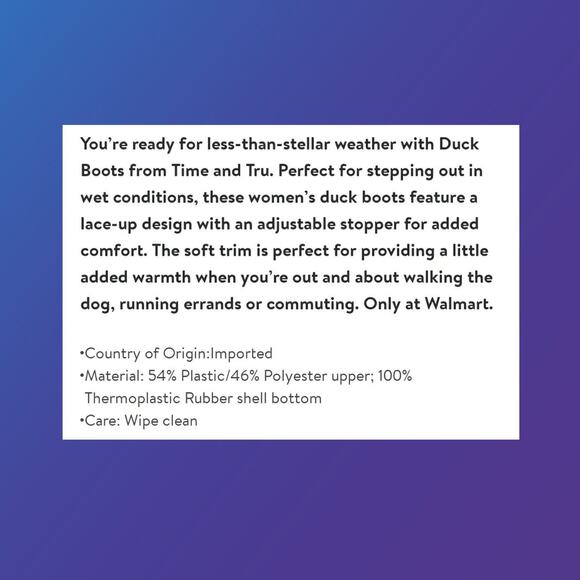 Ladies Size 6 Temp Rated Water & Skid Resitant Winter Snow Boots - Picture 6 of 12